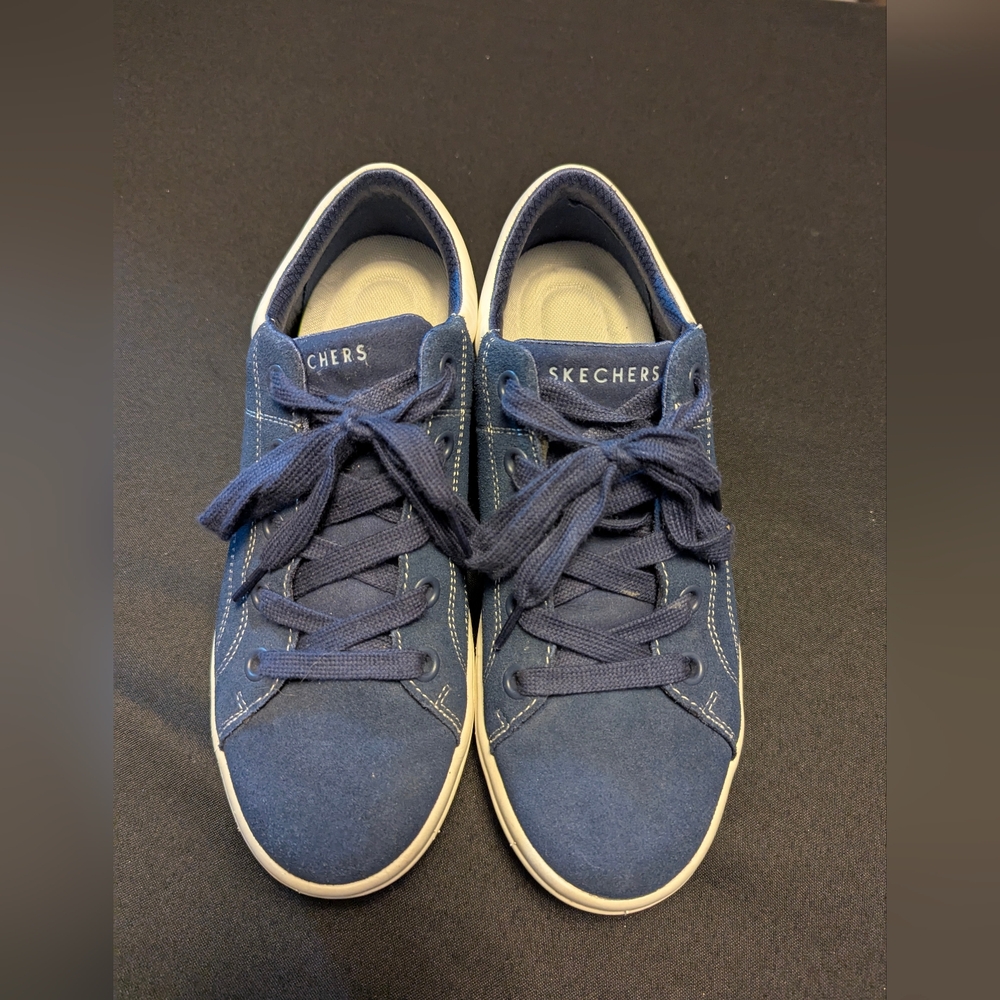 Skechers Navy Lace-Up Sneakers